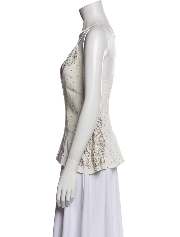 Camilla Silk Scoop Neck Top