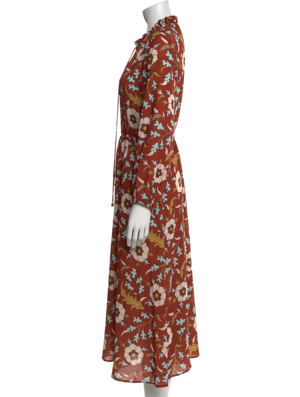 Cara Cara Floral Print Midi Length Dress