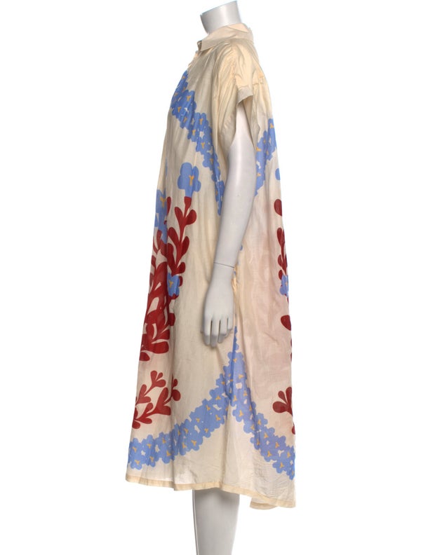 Carolina K Printed Midi Length Dress