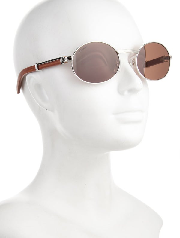 Cartier Round Tinted Sunglasses