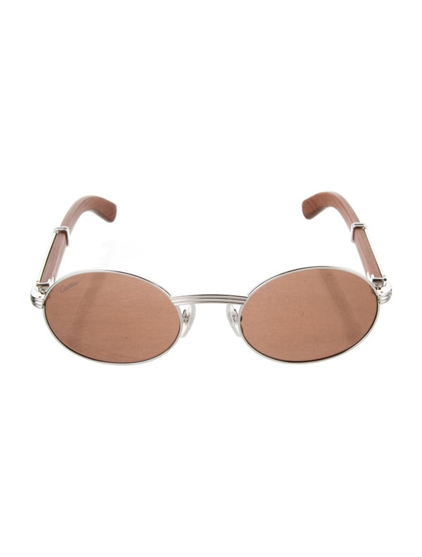 Cartier Round Tinted Sunglasses
