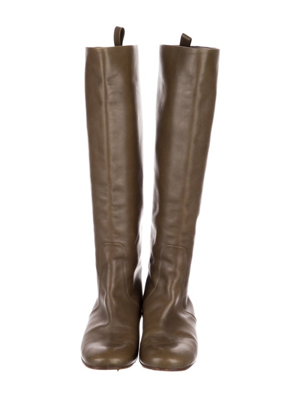 Celine Leather Riding Boots