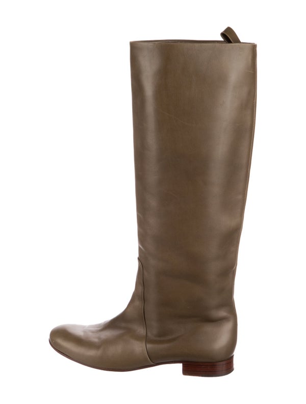 Celine Leather Riding Boots