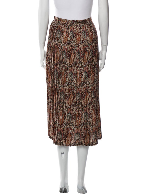 Celine Wool Midi Length Skirt W/ Tags