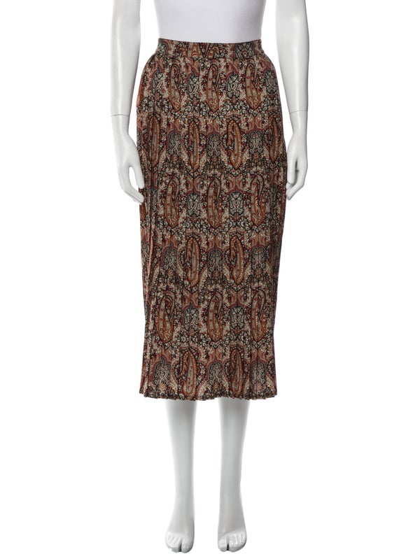 Celine Wool Midi Length Skirt W/ Tags