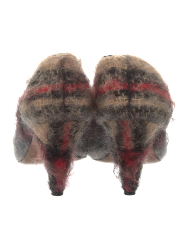 Celine Wool Printed Pumps