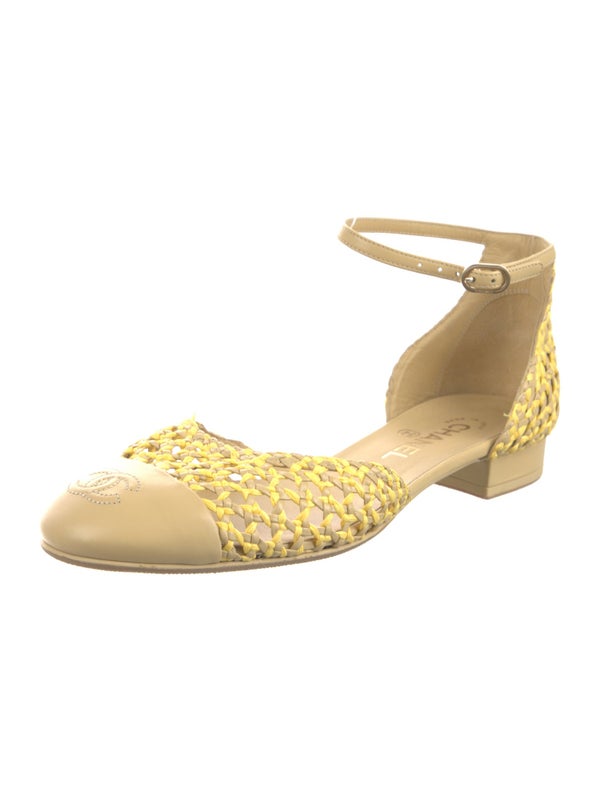 Chanel 2022 Interlocking CC Logo Sandals