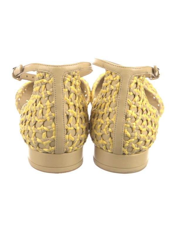 Chanel 2022 Interlocking CC Logo Sandals