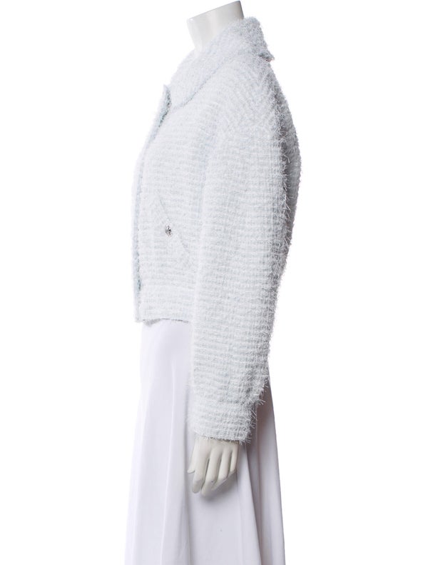 Chanel 2025 Tweed Faux Fur Jacket W/ Tags