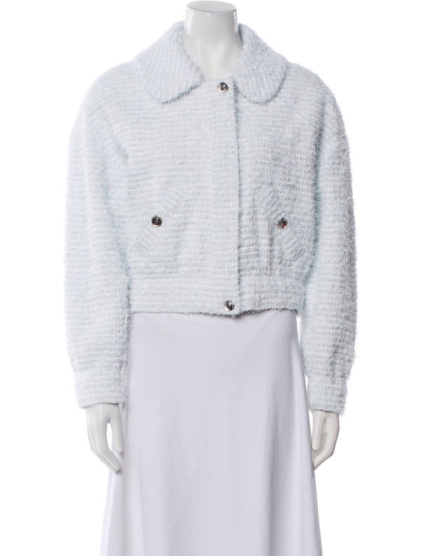 Chanel 2025 Tweed Faux Fur Jacket W/ Tags