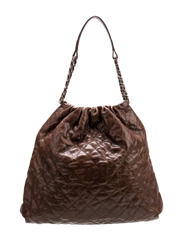 Chanel Elastic CC Large Shopping Tote