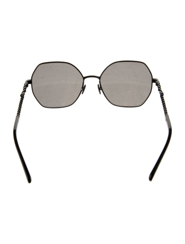 Chanel Interlocking CC Logo Oversize Sunglasses