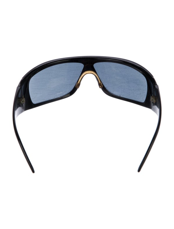 Chanel Interlocking CC Logo Shield Sunglasses