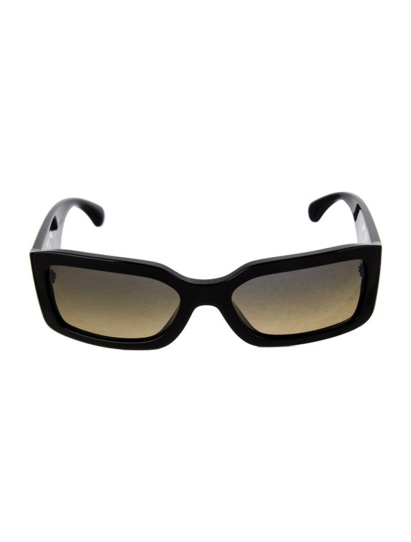 Chanel Interlocking CC Logo Square Sunglasses