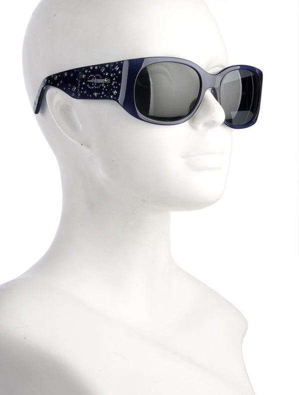 Chanel Interlocking CC Logo Square Sunglasses