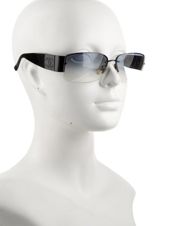 Chanel Interlocking CC Logo Square Sunglasses