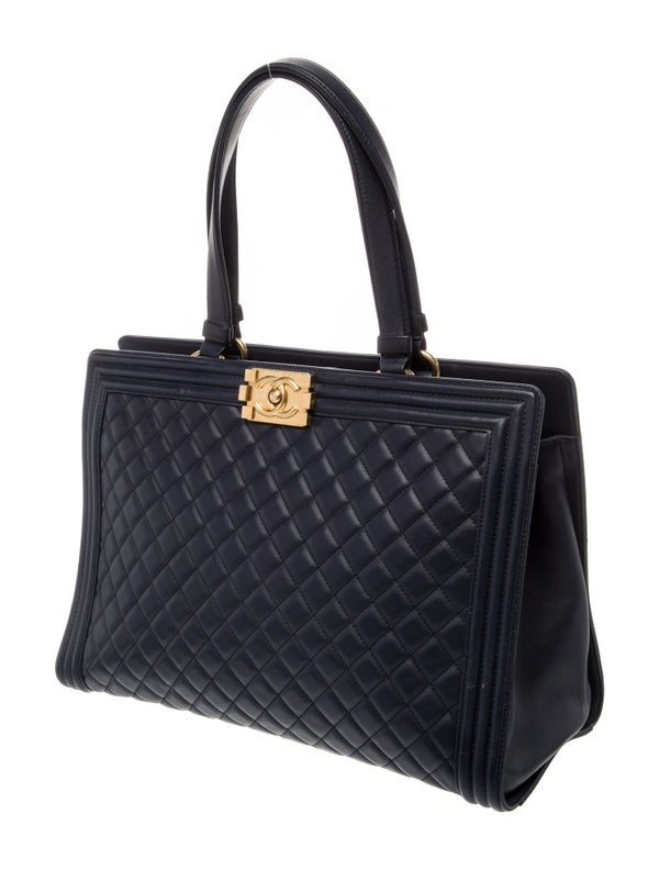 Chanel Large Boy Shopping Tote