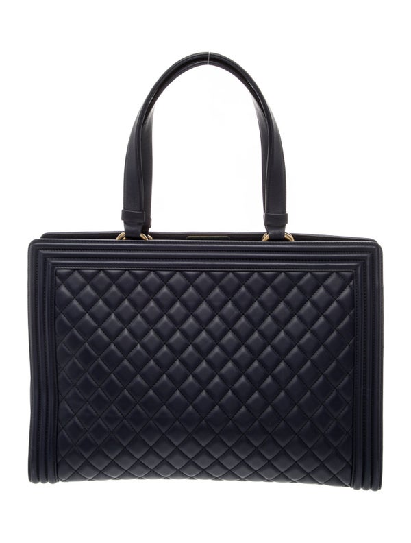 Chanel Large Boy Shopping Tote
