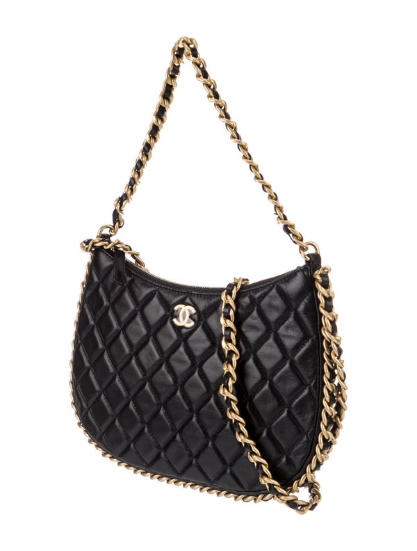 Chanel Quilted Chain Around Hobo