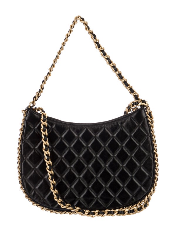 Chanel Quilted Chain Around Hobo
