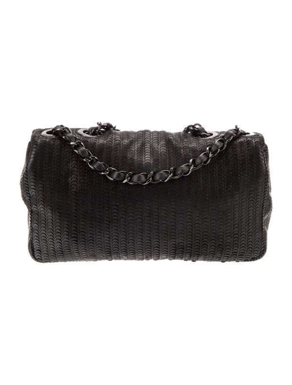 Chanel Small So Black Scalloped Flap Bag