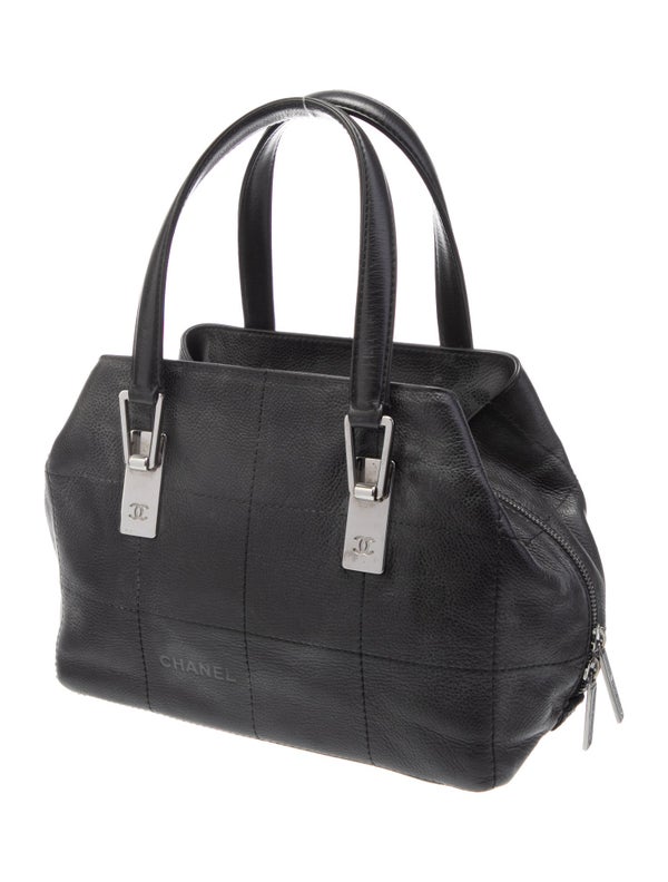 Chanel Square Quilt Boston Bag