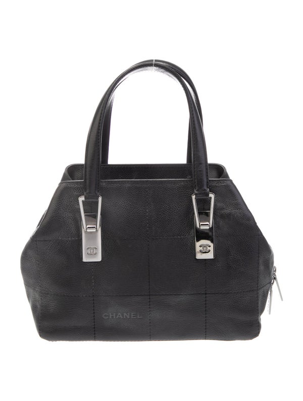 Chanel Square Quilt Boston Bag