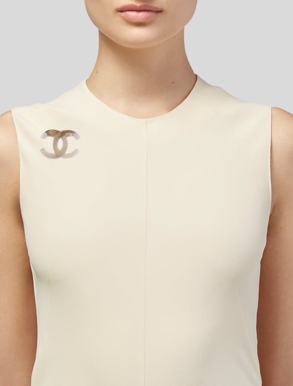 Chanel Viintage CC Brooch