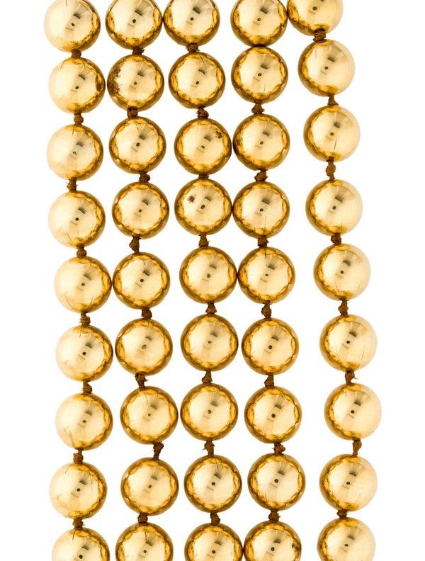 Chanel Vintage Ball Link Multistrand Bracelet