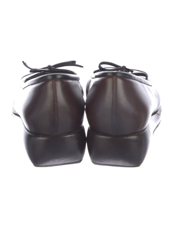 Chanel Vintage Leather Ballet Flats
