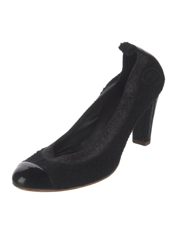 Chanel Vintage Stretch Spirit Pumps