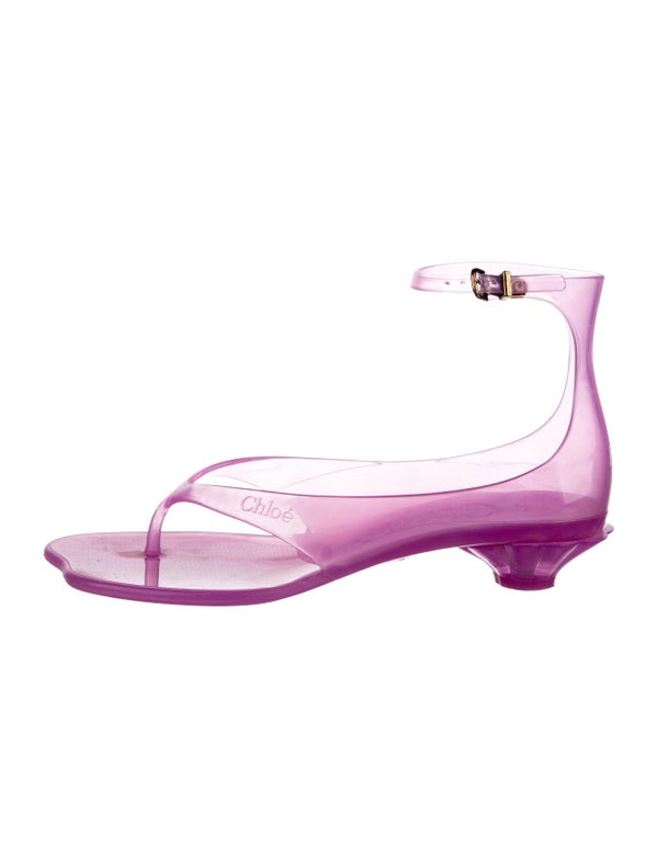 Chloé PVC Sandals