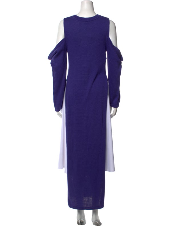 Christian Dada V-Neck Long Dress