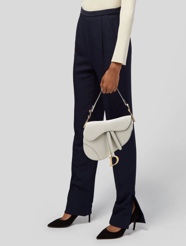 Christian Dior Leather Saddle