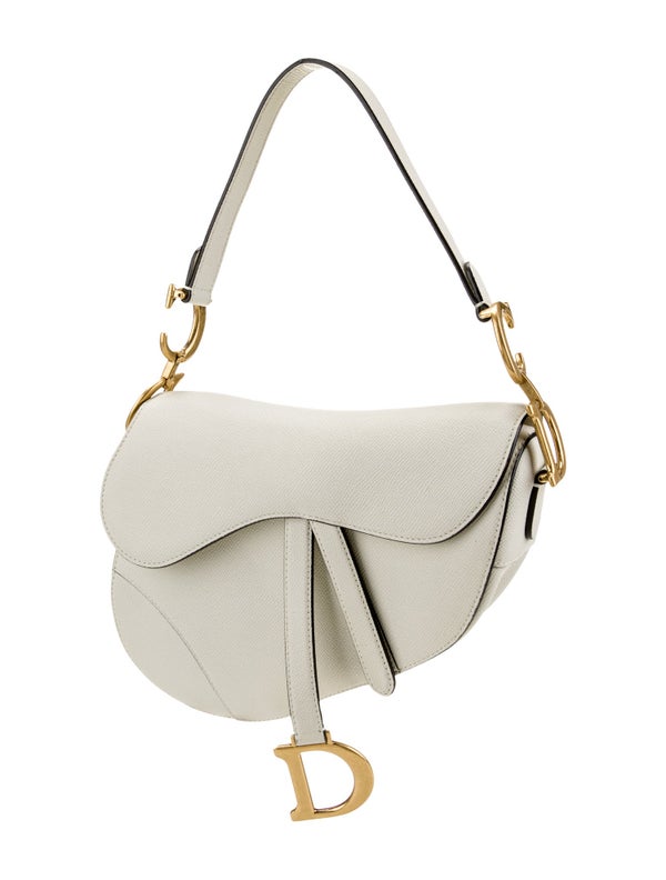 Christian Dior Leather Saddle