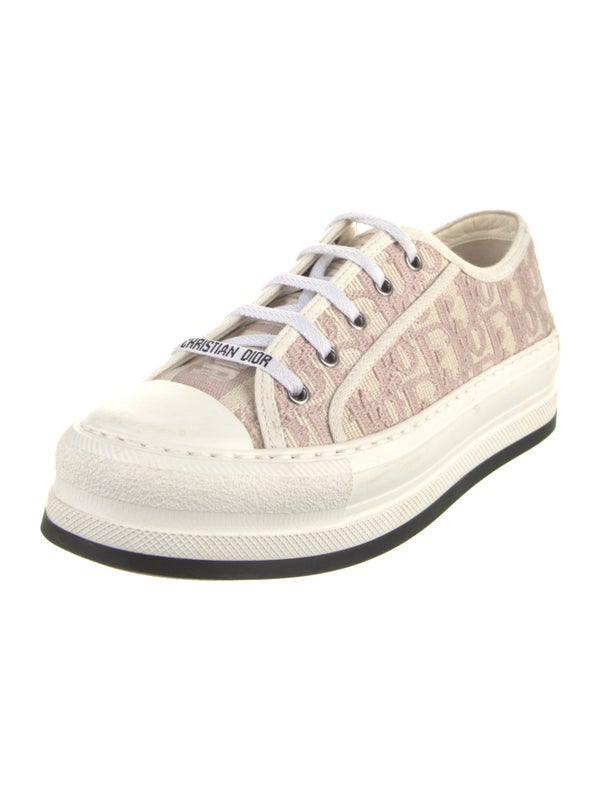Christian Dior Oblique Jacquard Canvas Sneakers