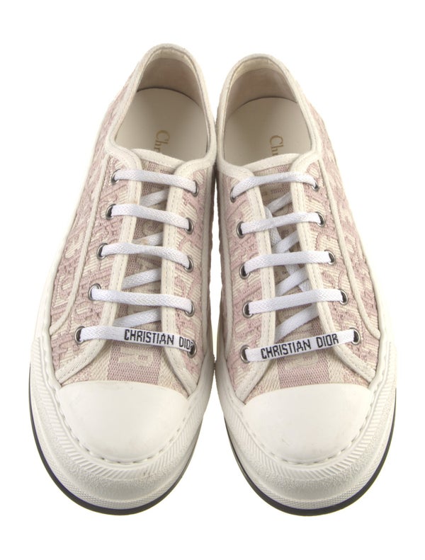 Christian Dior Oblique Jacquard Canvas Sneakers