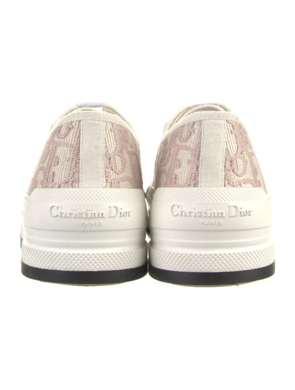Christian Dior Oblique Jacquard Canvas Sneakers