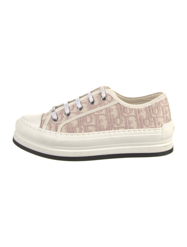 Christian Dior Oblique Jacquard Canvas Sneakers