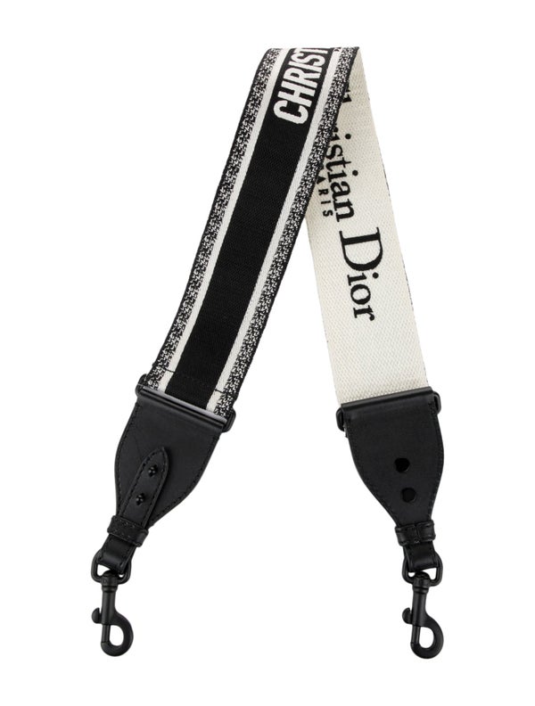 Christian Dior Pattern Print Fabric Bag Strap