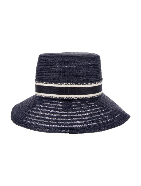 Christian Dior Raffia Bucket Hat