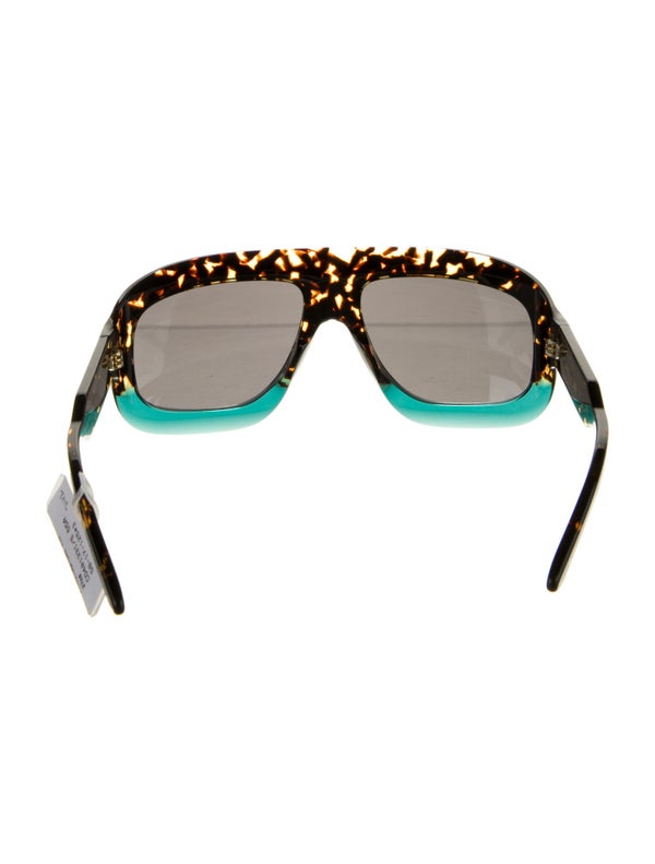 Christian Dior Shield Mirrored Sunglasses