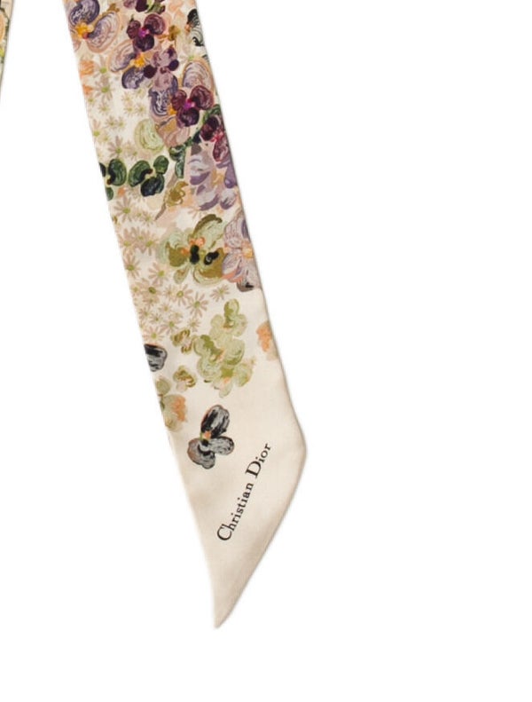 Christian Dior Silk Printed Scarf