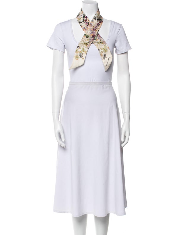 Christian Dior Silk Printed Scarf