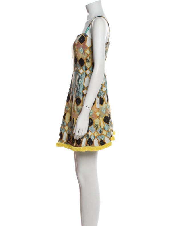 Christian Lacroix Printed Mini Dress