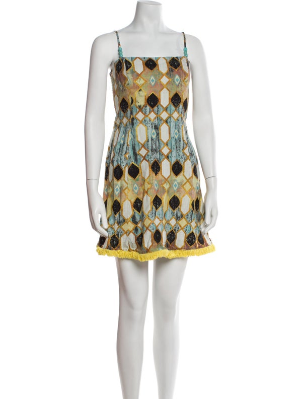 Christian Lacroix Printed Mini Dress