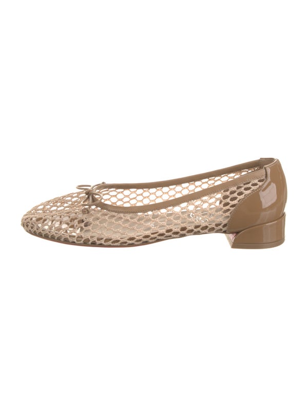Christian Louboutin Mesh Ballet Flats