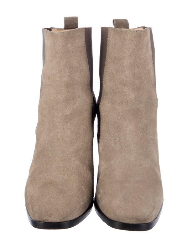 Christian Louboutin Suede Chelsea Boots