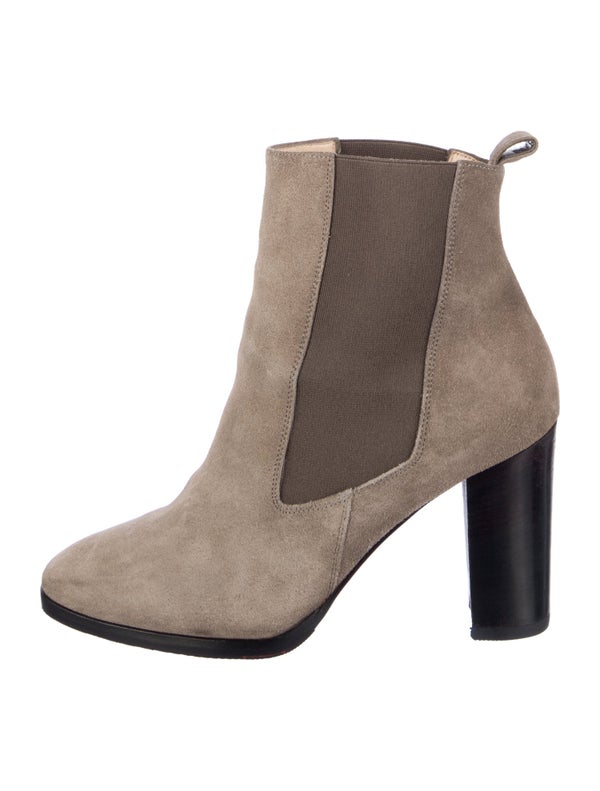 Christian Louboutin Suede Chelsea Boots