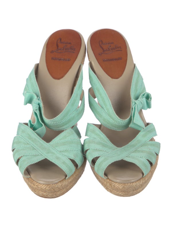 Christian Louboutin Vintage Delfin Espadrilles